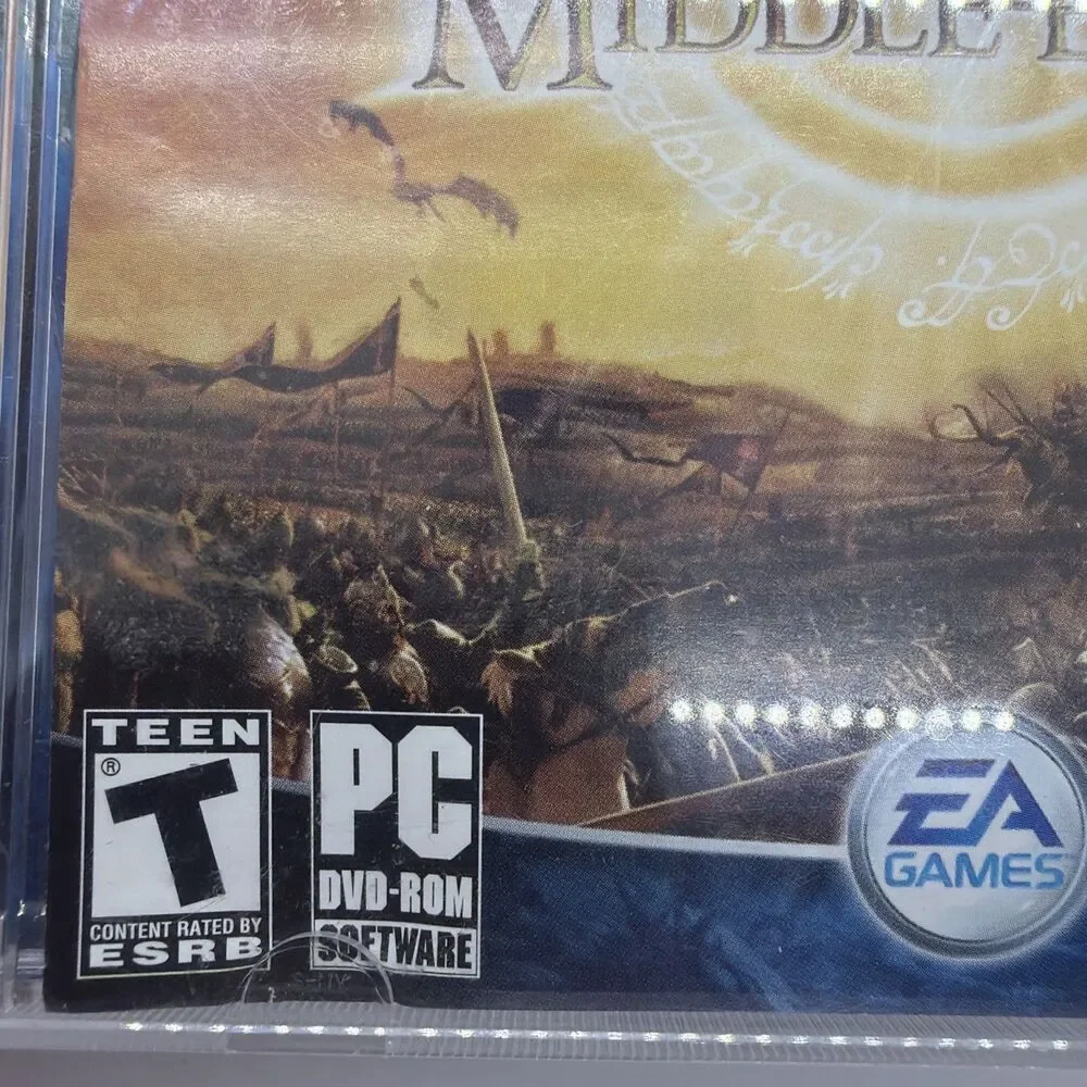 Lord of the Rings: The Battle for Middle-Earth (PC 2004) Videogame Strategy Game